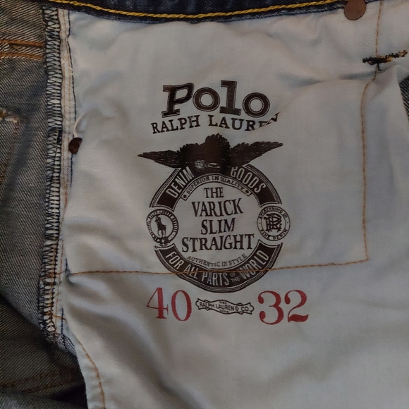 Polo Ralph Lauren Varsity Varick Slim Straight Jeans - Picture 5 of 12